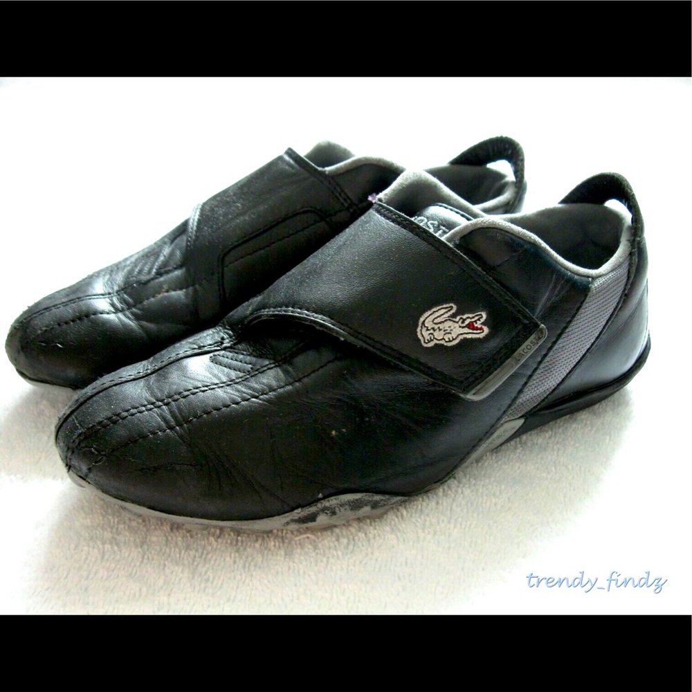 LACOSTE Shua 2 Strap MR sneakers shoes sz 4 5